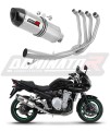 Suzuki GSF 650 N / S BANDIT 2007 - 2016 EXHAUST Collector Manifold Full System Muffler Auspuff Sportauspuff Silencer Echappement Silencieux Scarico Scarichi Escape Wydech Tłumik HP1 Dominator Exhaust System x