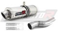 escape silenciador DOMINATOR oval compatible con la motocicleta Triumph DAYTONA 675  2012  3