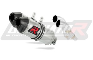 Triumph STREET TRIPLE 675 2007 - 2012 Silenciador Escape HP3 + dB killer medium