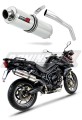 escape silenciador DOMINATOR redondo compatible con la motocicleta Triumph TIGER 800 XC XR 2011  2014 6