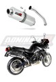 escape silenciador DOMINATOR oval compatible con la motocicleta Triumph TIGER 900 T709 1999  2000 5