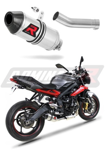 escape silenciador DOMINATOR HP3 compatible con la motocicleta Triumph STREET TRIPLE 675 R / S / RS 2013  2016 6
