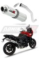 exhaust muffler DOMINATOR ROUND fits the motorcycle Triumph TIGER SPORT 1050 2013   2015 6