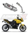 escape silenciador DOMINATOR P7 compatible con la motocicleta Triumph Tiger 1050 2006  2012 6