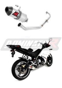 Yamaha YZF R125 2008 - 2013 Sistema de escape Colector Silenciador HP3 + dB killer medium