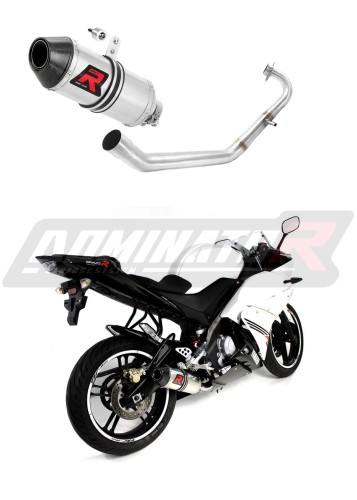 complete exhaust system with muffler DOMINATOR Full System HP3 fits to Yamaha YZF R125 2008  2013 6