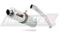 exhaust muffler DOMINATOR ROUND fits the motorcycle Yamaha YZF R6 1999   2002 3