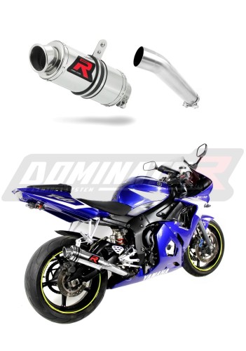 YZF R6 EXHAUST Yamaha Muffler Auspuff Sportauspuff Silencer Echappement Silencieux Scarico Scarichi Escape Wydech Tłumik GP 1 2003 - 2005 DOMINATOR  x