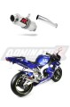 escape silenciador DOMINATOR GP1 compatible con la motocicleta Yamaha YZF R1 1000 RN04 1998  2001 5