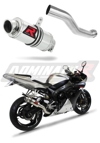 YZF R1 1000 RN09 EXHAUST Yamaha Muffler Auspuff Sportauspuff Silencer Echappement Silencieux Scarico Scarichi Escape Wydech Tłumik GP 1 2002 - 2003 DOMINATOR x