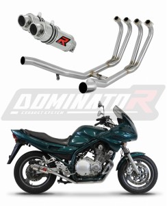 Yamaha XJ 900 Diversion 1994 - 2003 Full Exhaust System Collector Silencer GP1 + dB killer