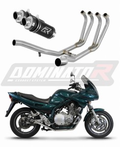 Yamaha XJ 900 1994 - 2003 Sistema de escape Colector Silenciador GP1 NEGRO + dB killer