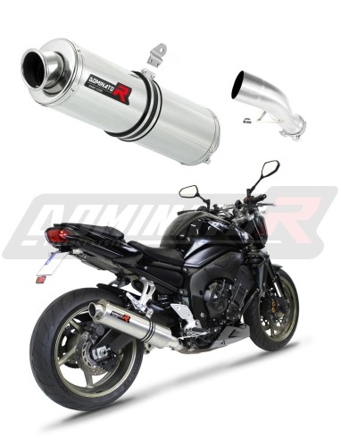 escape silenciador DOMINATOR oval compatible con la motocicleta Yamaha FZ1 FAZER 1000 2006  2015 7