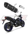 escape silenciador DOMINATOR HP1 negro compatible con la motocicleta Yamaha FZ8 FAZER 2010  2016 7