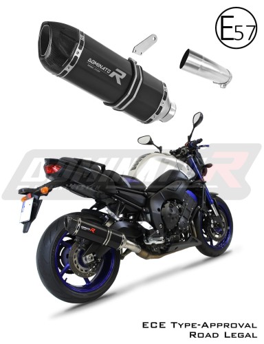escape silenciador DOMINATOR homologado HP1 negro compatible con