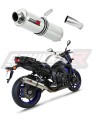 escape silenciador DOMINATOR redondo compatible con la motocicleta Yamaha FZ8 FAZER 2010  2016 7