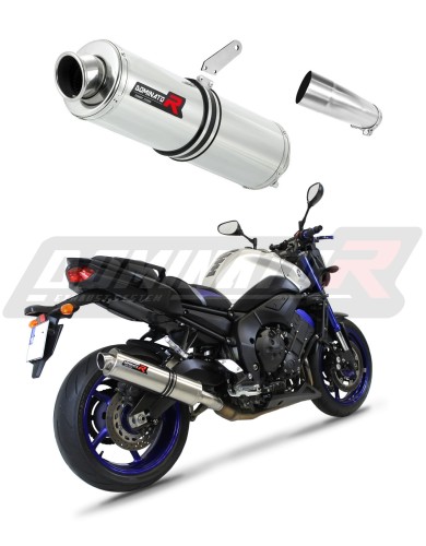FZ 8 N / FZ8 S FAZER EXHAUST Yamaha Muffler Auspuff Sportauspuff Silencer Echappement Silencieux Scarico Scarichi Escape Wydech Tłumik ROUND 2010 - 2016 DOMINATOR x