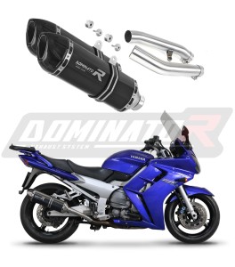 Yamaha FJR 1300 2001 - 2005 Silenciador Escape HP1 NEGRO + dB killer medium