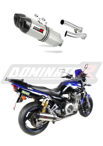 escape silenciador DOMINATOR HP1 compatible con la motocicleta Yamaha XJR 1300 99 06  5
