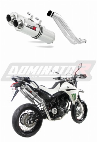 XT 660 R EXHAUST Yamaha Muffler Auspuff Sportauspuff Silencer Echappement Silencieux Scarico Scarichi Escape Wydech Tłumik ROUND 2004 - 2014 DOMINATOR  x
