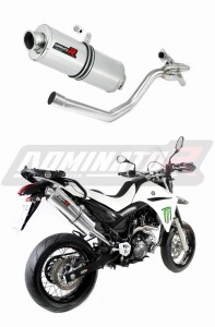 Yamaha XT 660 R 2004 - 2016 colector lateral 2 en 1 Silenciador Escape OV + dB killer medium