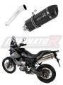 escape silenciador DOMINATOR HP1 negro compatible con la motocicleta Yamaha XT 660 Z TENERE 2008  2016 3