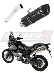 Yamaha XT 660 Z TENERE 2008 - 2016 Exhaust Silencer Muffler HP1 BLACK + dB killer medium