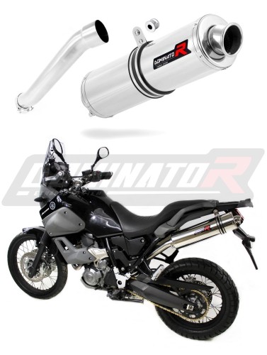 exhaust muffler DOMINATOR ROUND fits the motorcycle Yamaha XT 660 Z TENERE 2008   2016 5