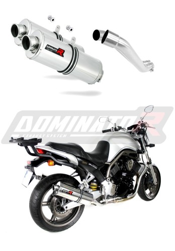 escape silenciador DOMINATOR oval compatible con la motocicleta Yamaha BT 1100 BULLDOG 2001  2007 5