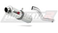 escape silenciador DOMINATOR redondo compatible con la motocicleta Yamaha TTR 250 1999  2006 3