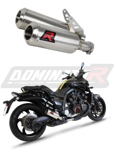 Yamaha V MAX 1700 2009 - 2019 Silenciador Escape GP + dB killer medium
