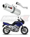 exhaust muffler DOMINATOR oval fits the motorcycle Yamaha TDM 850 Right Side 1996   2001 6