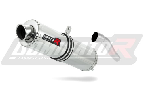 escape silenciador DOMINATOR redondo compatible con la motocicleta Yamaha TZR 50  3