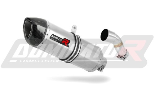 escape silenciador DOMINATOR HP1 compatible con la motocicleta Yamaha YBR 250  4