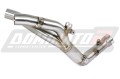 decat mid muffler DOMINATOR Mid Pipe fits to YZF R1 1000 RN19 2007  2008 3