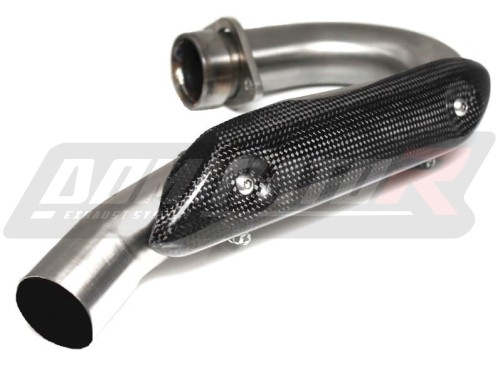 exhaust manifold header DOMINATOR  fits the motorcycle WR 450 F 2003   2006 2