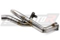 decat mid muffler DOMINATOR Mid Pipe fits to YZF R1 1000 RN22 2009  2014 2
