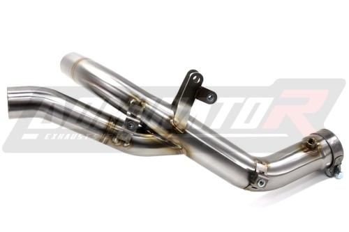 decat silenciador central DOMINATOR Mid Pipe compatible con la motocicleta YZF R1 1000 RN22 2009  2014 2