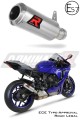 YZF R1 R1M 1000 RN32 Homologated EXHAUST Yamaha Muffler Auspuff Sportauspuff Silencer Echappement Silencieux Scarico Scarichi Escape Wydech Tłumik GP 2015 - 2016 ECE Type approval DOMINATOR x