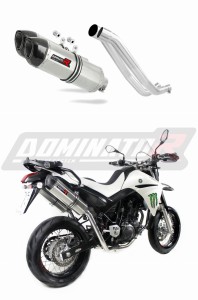Yamaha XT 660 X 2004 - 2016 Silenciador Escape HP1 + dB killer medium