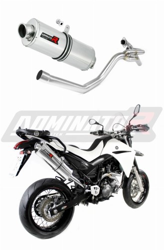XT 660 X EXHAUST Yamaha Muffler Auspuff Sportauspuff Silencer Echappement Silencieux Scarico Scarichi Escape Wydech Tłumik + manifold collector OVAL 2004 - 2015 DOMINATOR  x