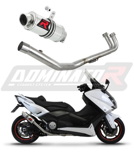 Yamaha XP 530 T-MAX 2012 -2016 Full Exhaust System  Muffler Auspuff Sportauspuff Silencer Echappement Silencieux Scarico Scarichi Escape Collector Manifold Wydech Tłumik GP1 DOMINATOR x