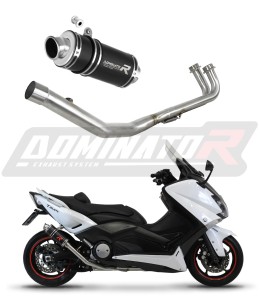 Yamaha XP 530 T-MAX 2012 - 2016 Sistema de escape Colector Silenciador GP1 NEGRO + dB killer medium