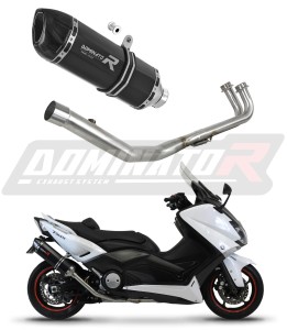 Yamaha XP 530 T-MAX 2012 - 2016 Sistema de escape Colector Silenciador HP1 NEGRO + dB killer medium