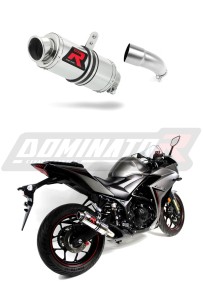 Yamaha YZF R3 2015 - 2018 Silenciador Escape GP1 + dB killer medium
