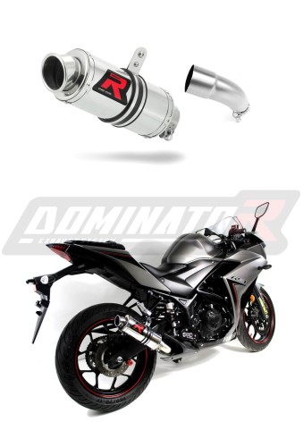 escape silenciador DOMINATOR GP1 compatible con la motocicleta Yamaha YZF R3 2015  2018 6