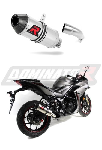escape silenciador DOMINATOR HP3 compatible con la motocicleta Yamaha YZF R3 2015  2018 6