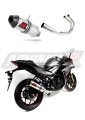 complete exhaust system with muffler DOMINATOR Full System HP3 fits to Yamaha YZF R3 2015  2018 6