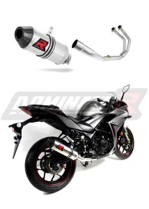 Yamaha YZF R3 2015 - 2018 Sistema de escape Colector Silenciador HP3 + dB killer medium