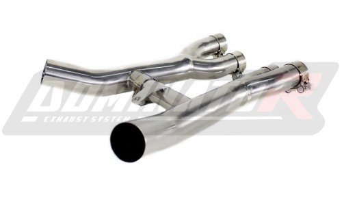 decat silenciador central DOMINATOR Mid Pipe compatible con la motocicleta XJR 1200 1995  1998 5